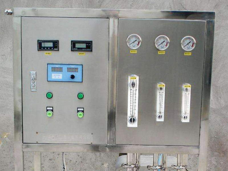 edi模塊原水首先進入水箱，經過原水泵